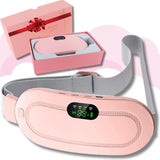 Electric Period Cramp Massager Heating Belt – USB Rechargeable Menstrual Pain Relief Waist & Stomach Warmer for Women